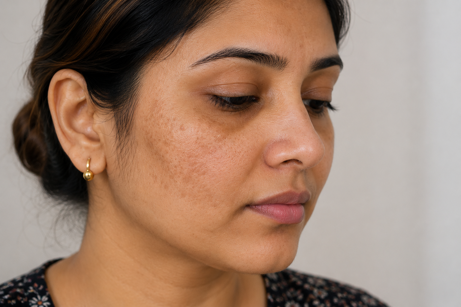 Melasma treatment session