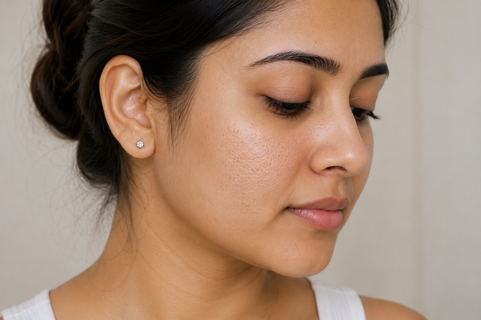 Open pores treatment session