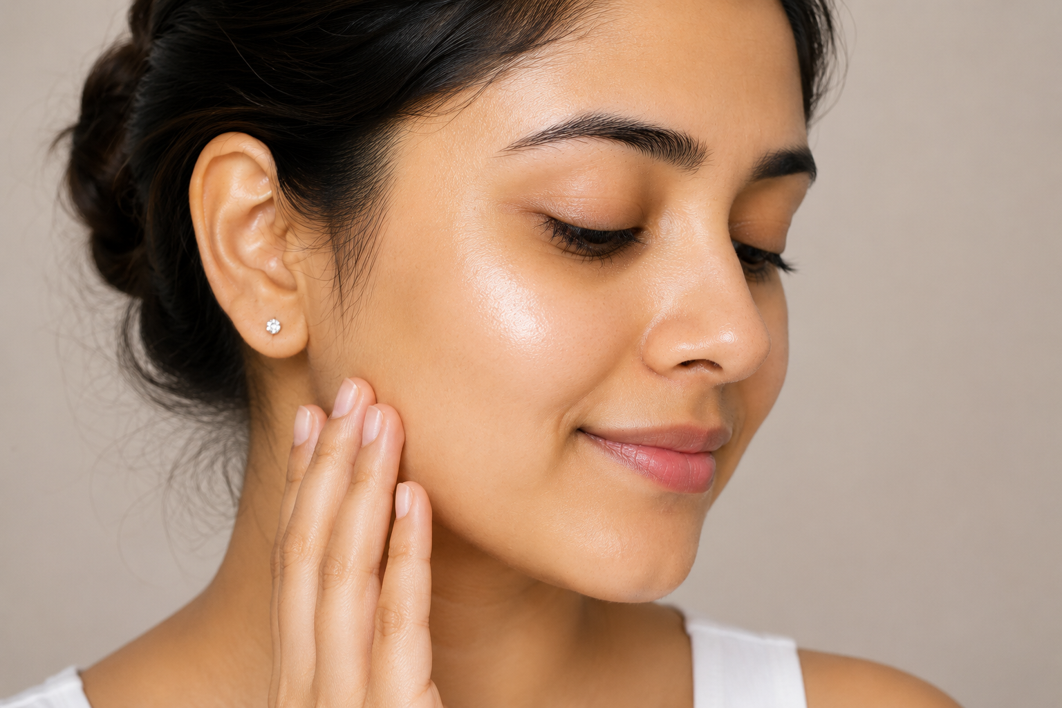 Skin whitening treatment session